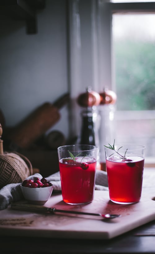 Hangar One Cran-Raspberry Sparkler Recipe