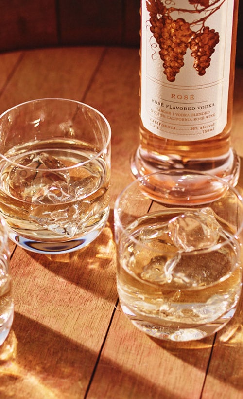 Hangar One Rosé, Rocks Recipe