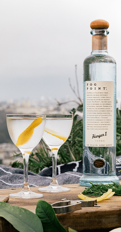 Hangar One Fog Point Vodka Martini Recipe