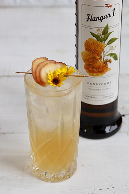 Hangar One Peach Tea Fizz